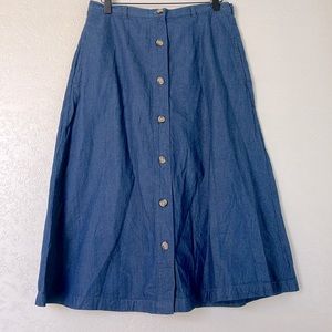 Vintage Denim Skirt